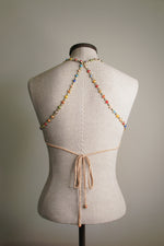 Olympia Chainmail Jersey Top Gold