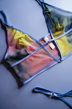 Tie Dye Mesh Longline Bralette
