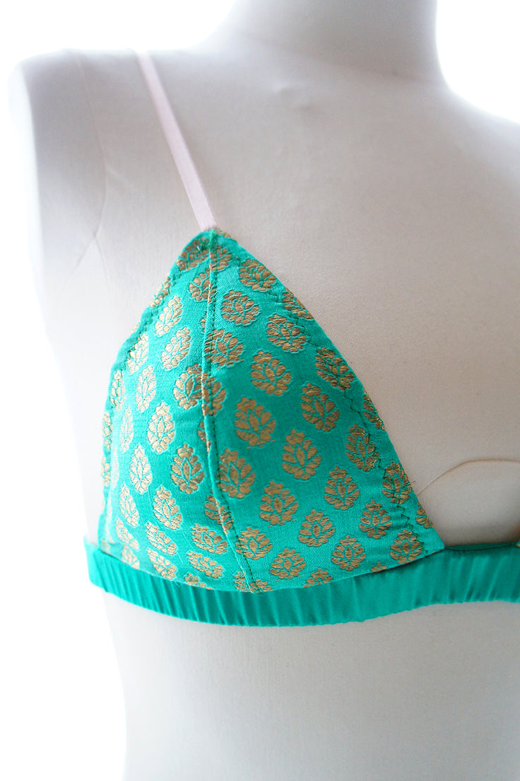 Heirloom Bralette Green