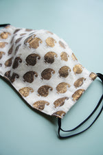 Cotton Jacquard Fabric Face Mask