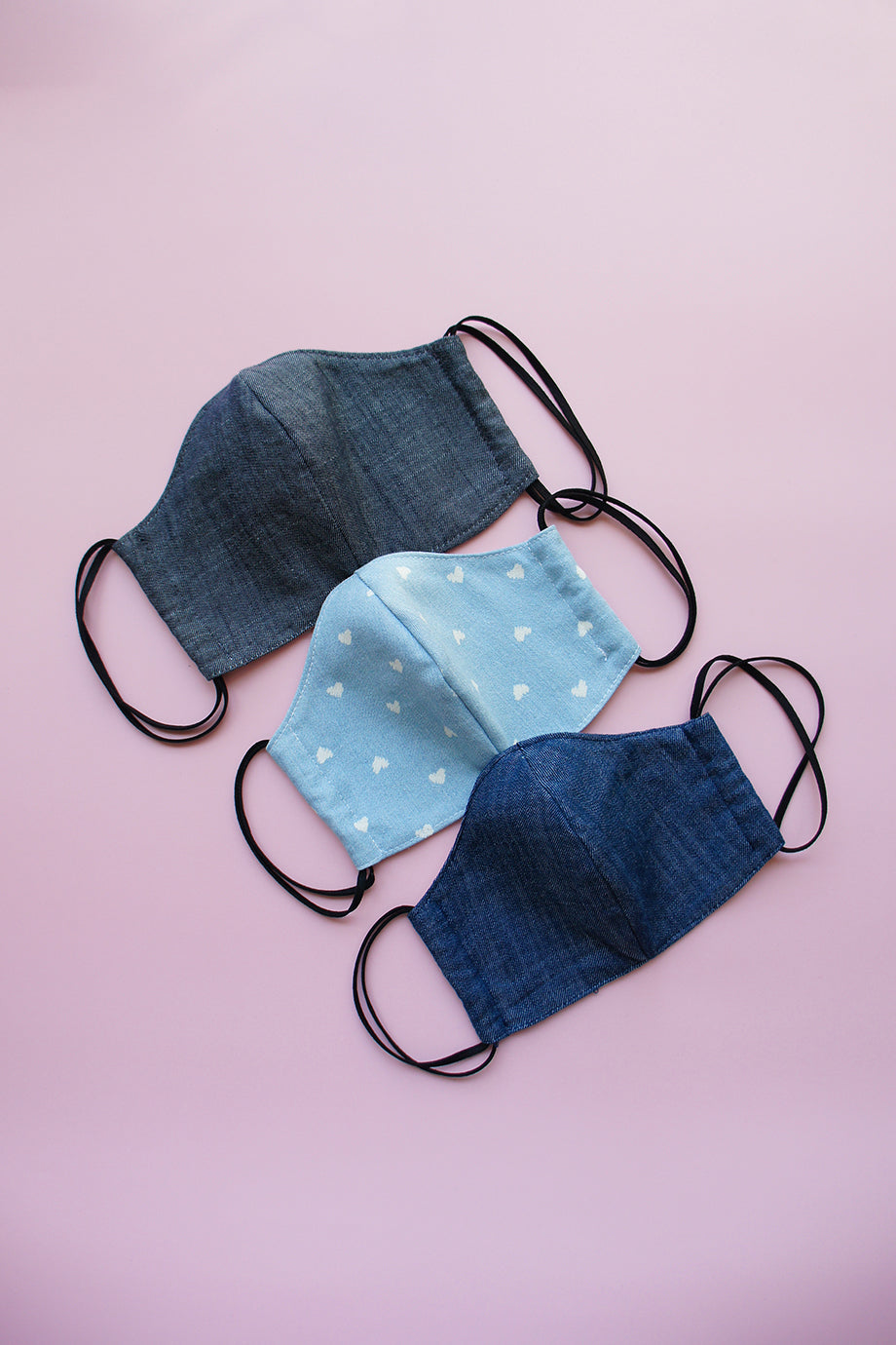 Chambray Fabric Face Mask