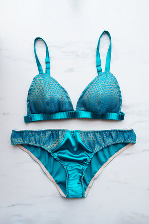 Heirloom Panty Teal